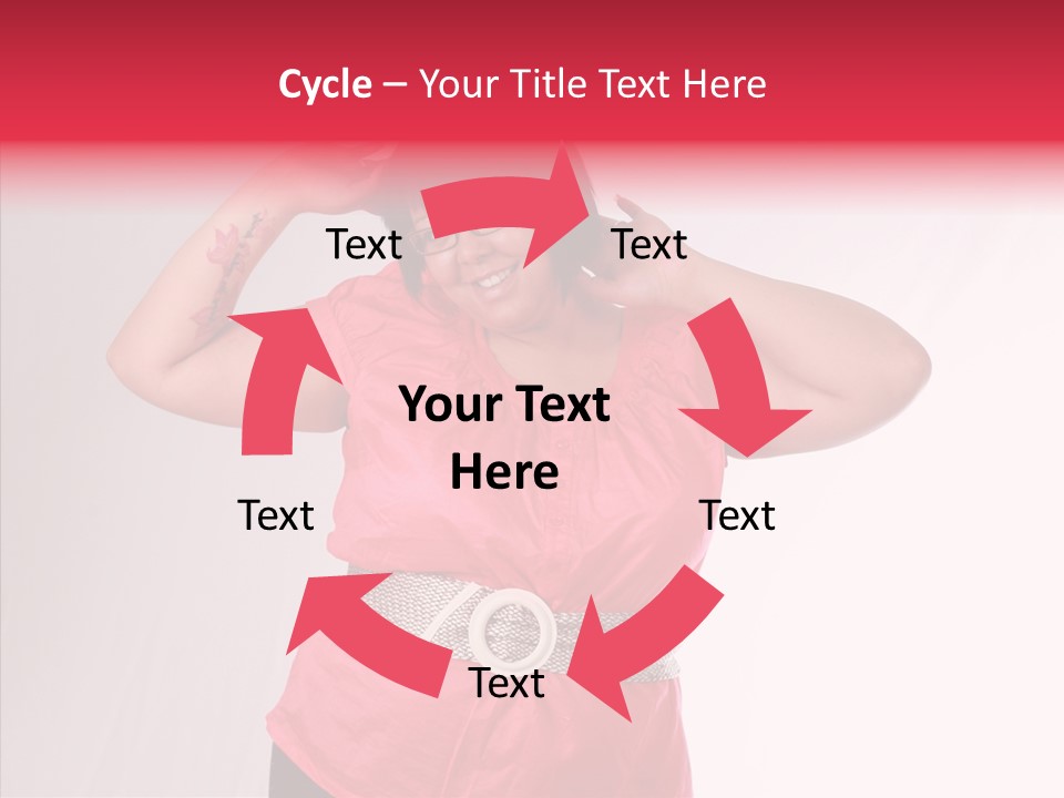 Figure Ethnic Person PowerPoint Template