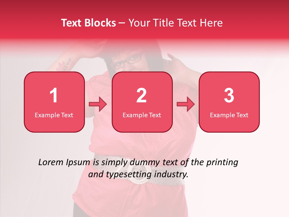 Figure Ethnic Person PowerPoint Template