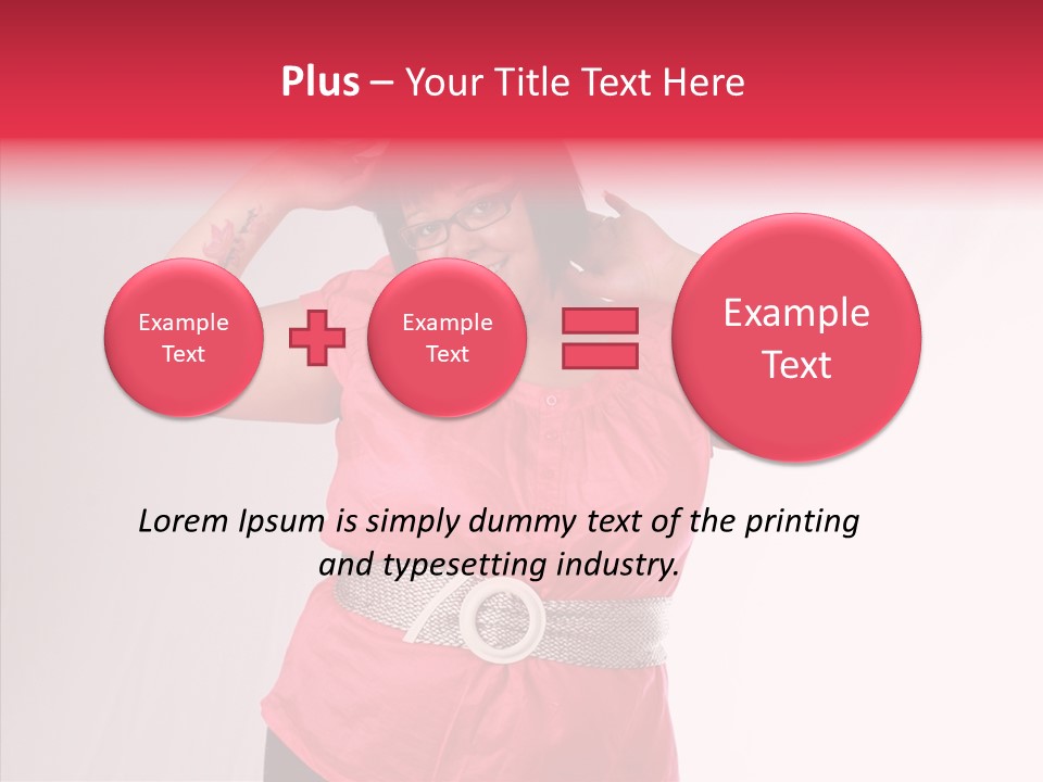 Figure Ethnic Person PowerPoint Template