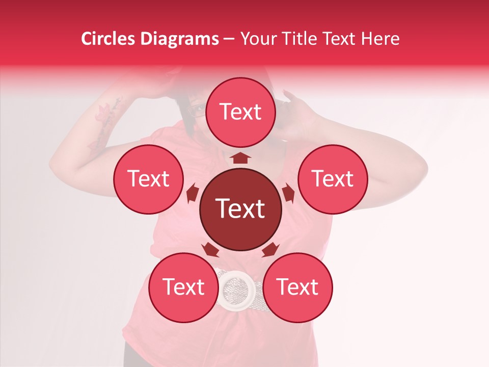 Figure Ethnic Person PowerPoint Template