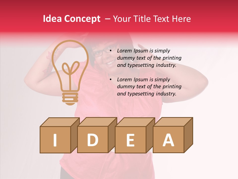 Figure Ethnic Person PowerPoint Template