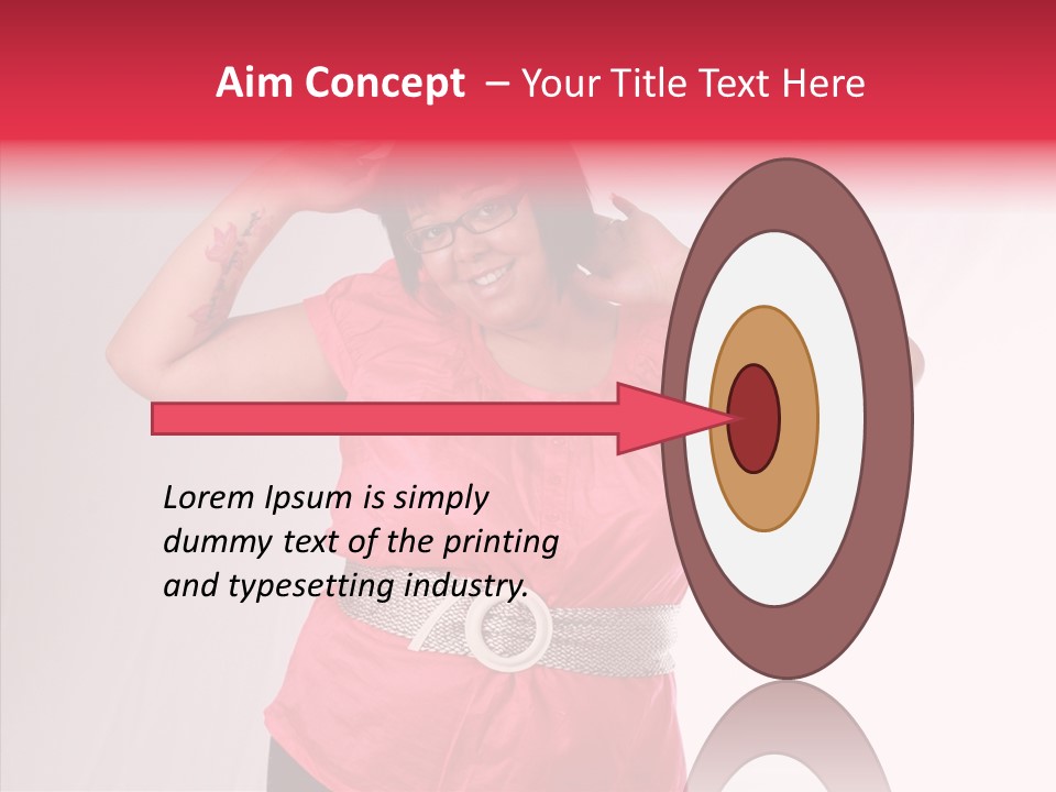 Figure Ethnic Person PowerPoint Template