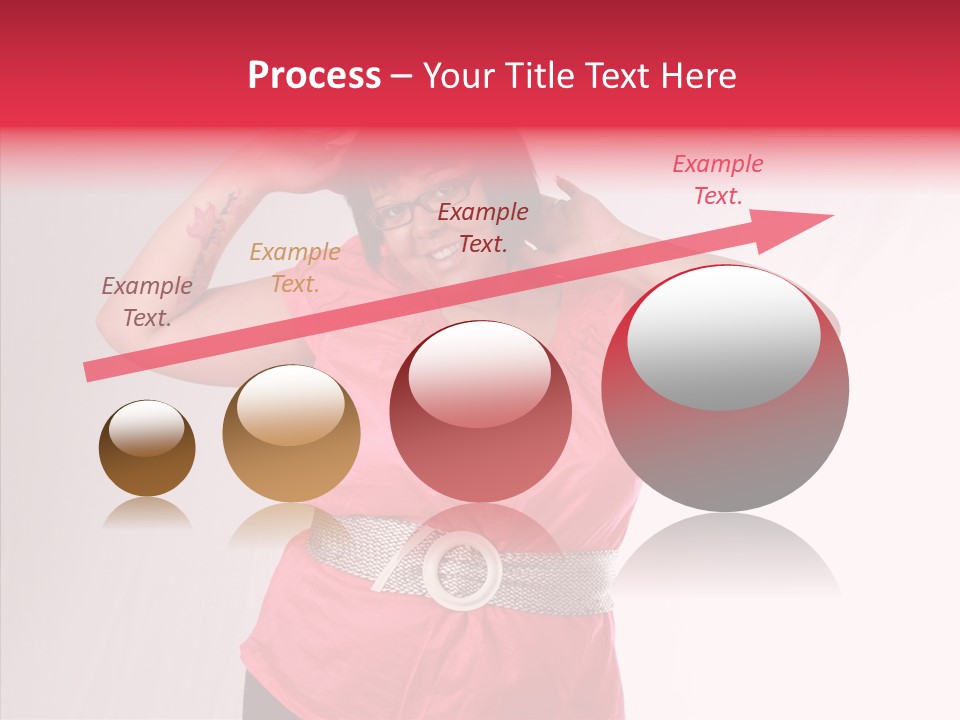 Figure Ethnic Person PowerPoint Template