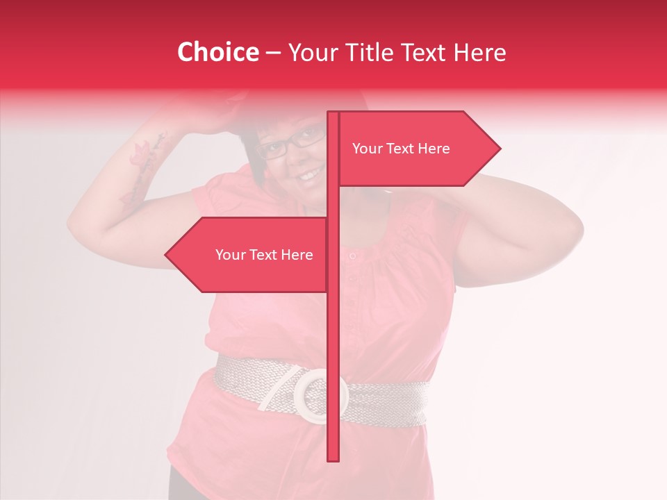 Figure Ethnic Person PowerPoint Template