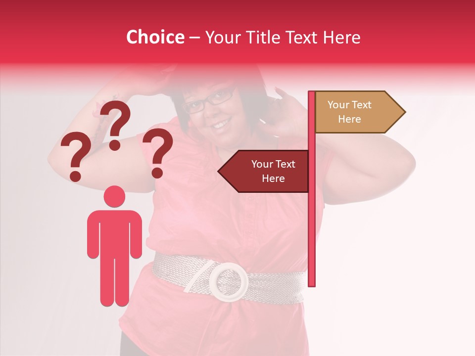 Figure Ethnic Person PowerPoint Template