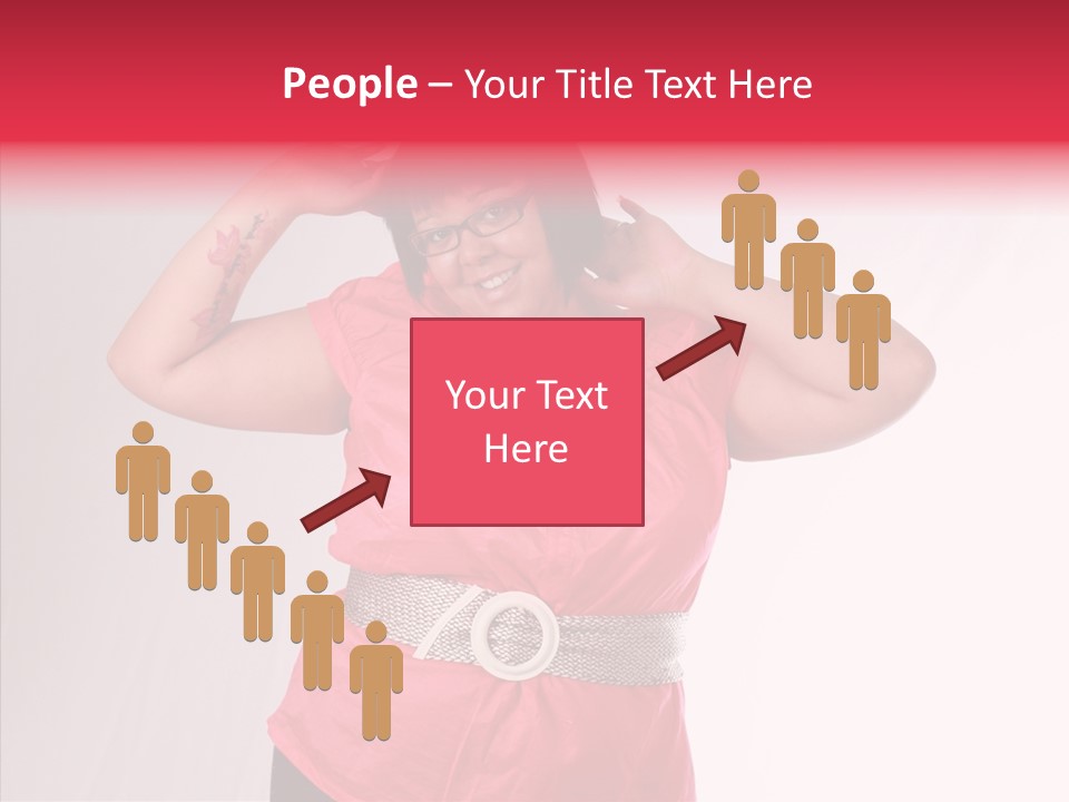 Figure Ethnic Person PowerPoint Template