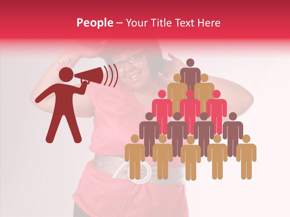 Figure Ethnic Person PowerPoint Template