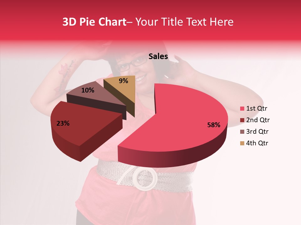 Figure Ethnic Person PowerPoint Template