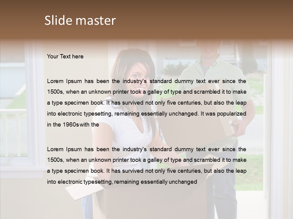 Work Condo Beautiful PowerPoint Template