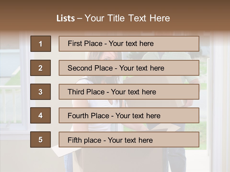 Work Condo Beautiful PowerPoint Template