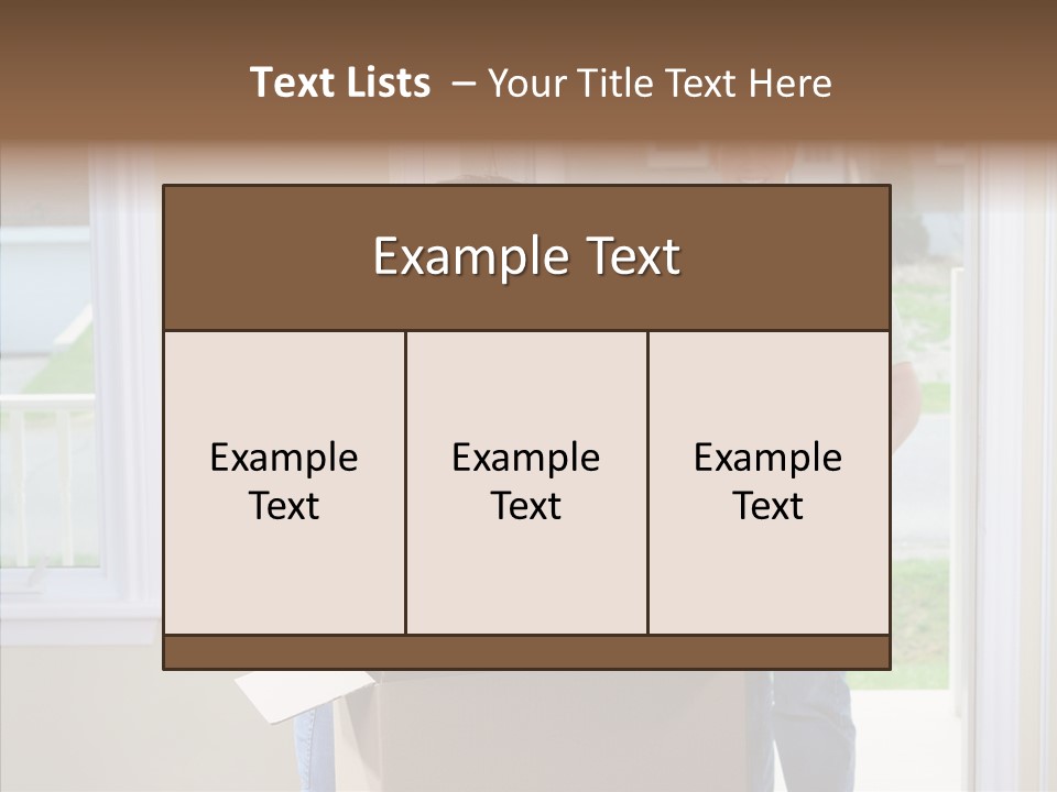 Work Condo Beautiful PowerPoint Template