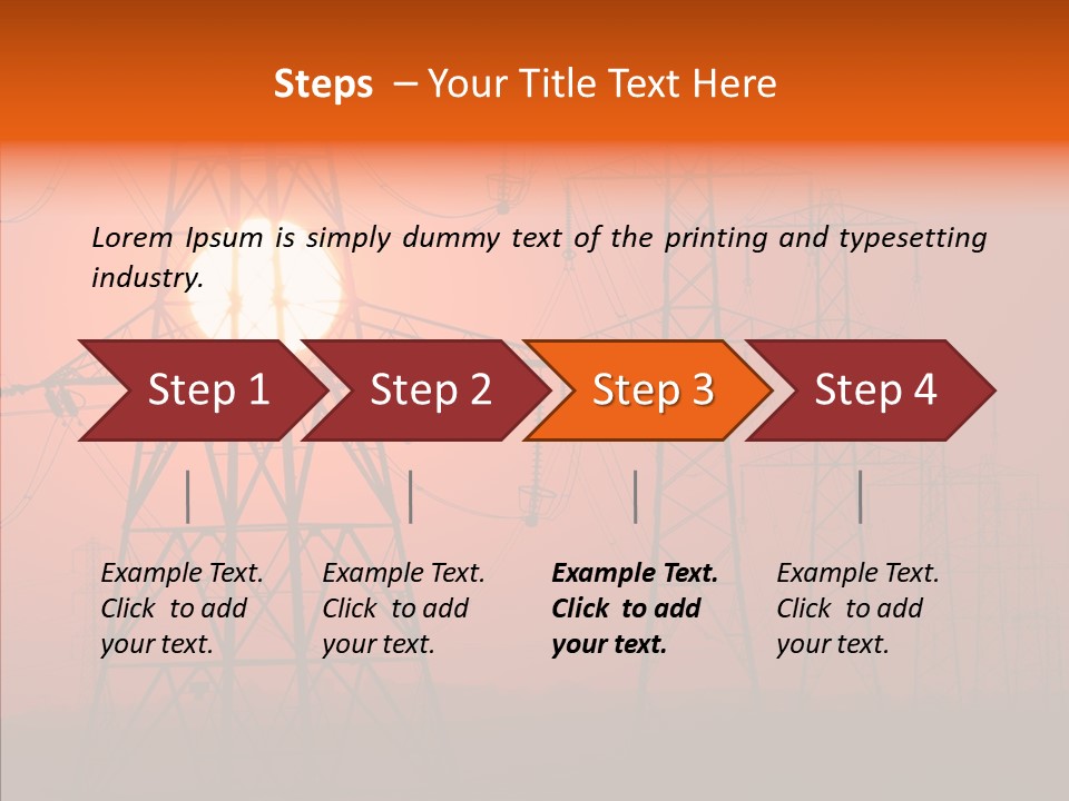 Sun Sky National PowerPoint Template