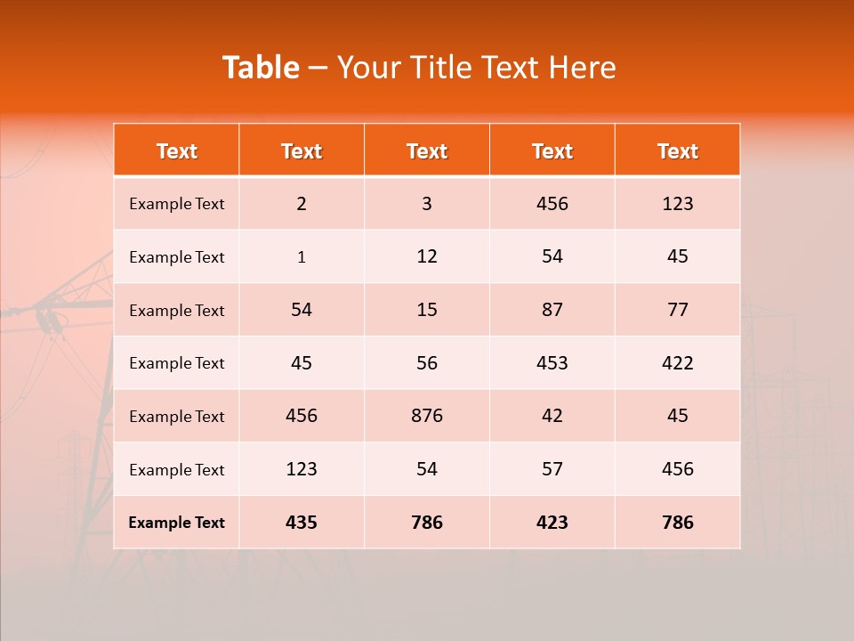 Sun Sky National PowerPoint Template