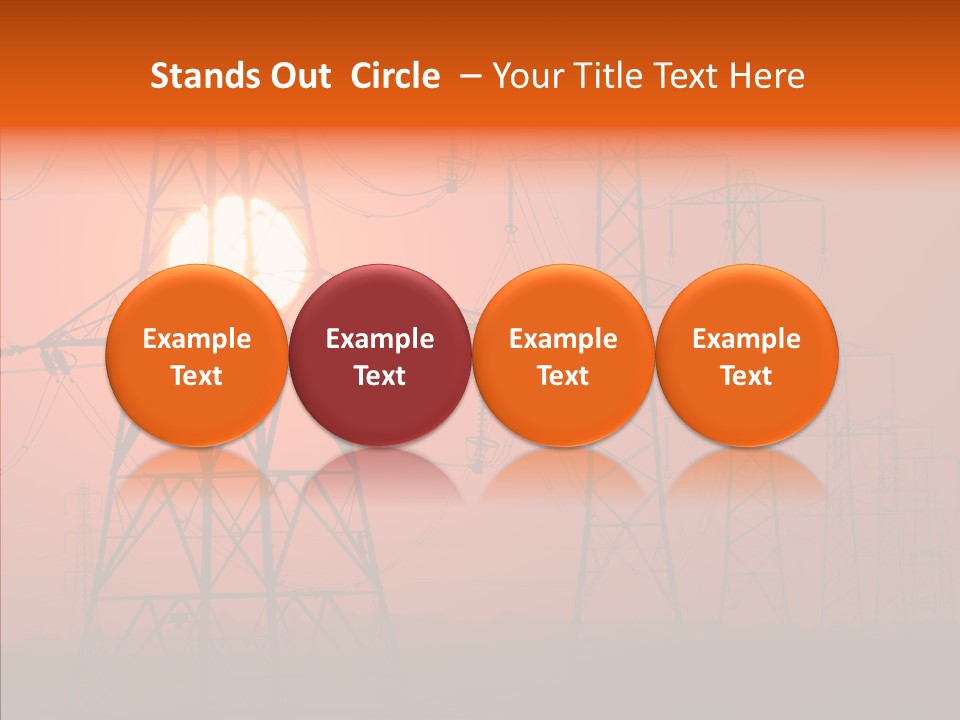 Sun Sky National PowerPoint Template