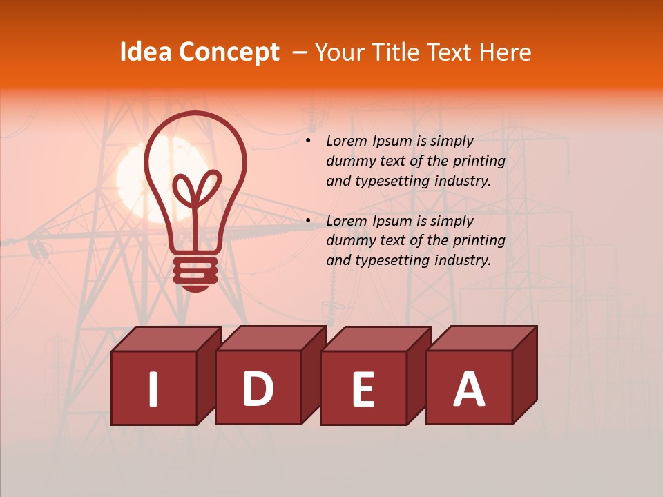 Sun Sky National PowerPoint Template