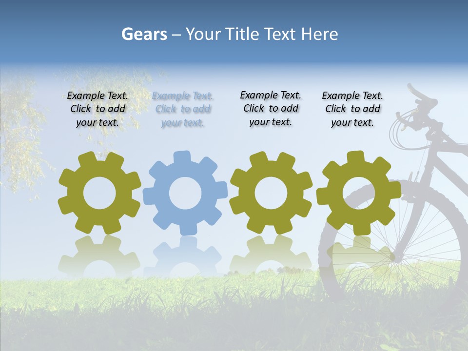Grass Conservation Field PowerPoint Template