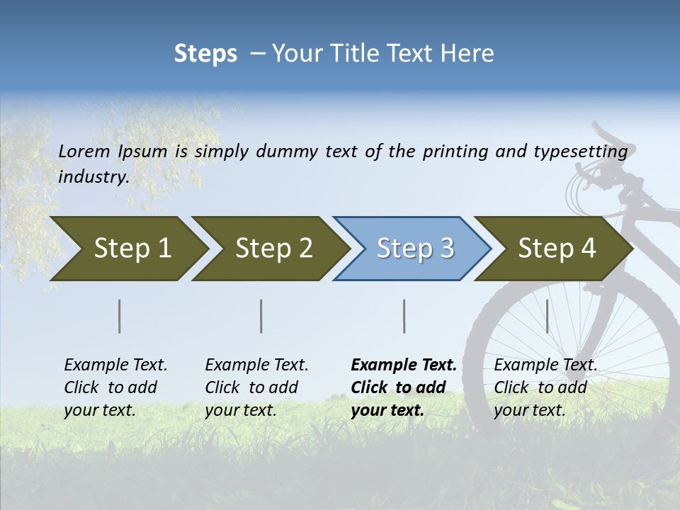 Grass Conservation Field PowerPoint Template
