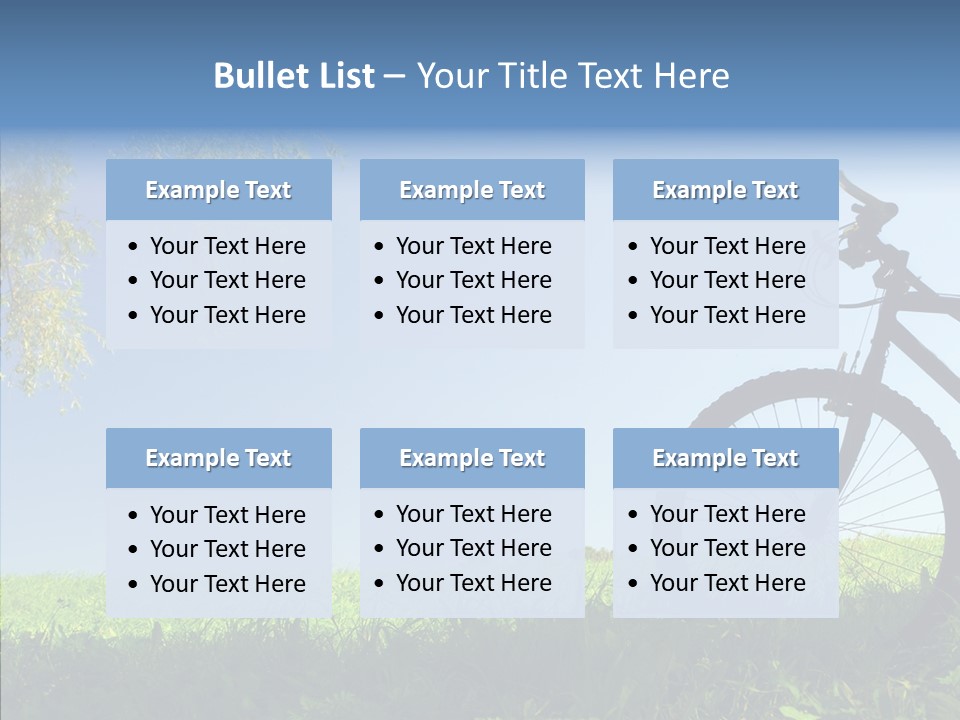 Grass Conservation Field PowerPoint Template