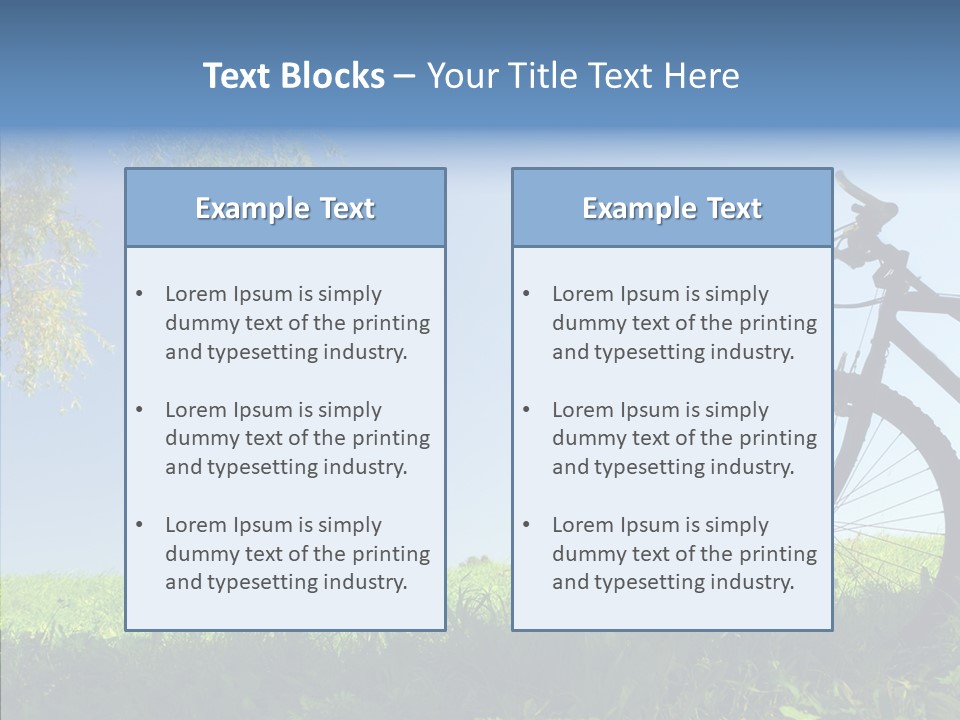Grass Conservation Field PowerPoint Template