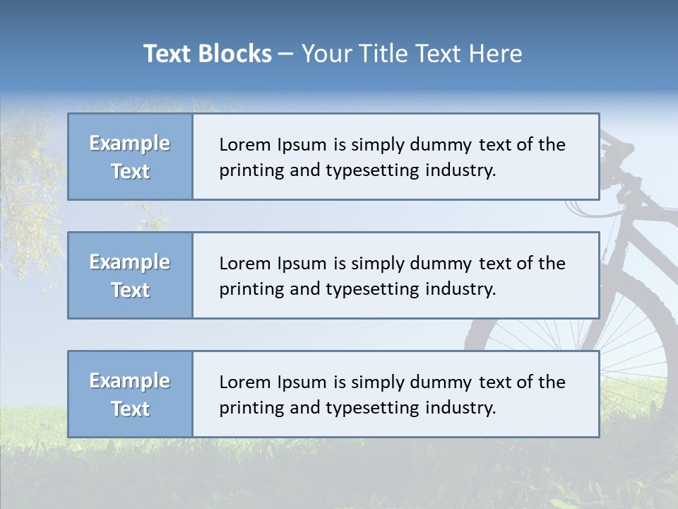 Grass Conservation Field PowerPoint Template