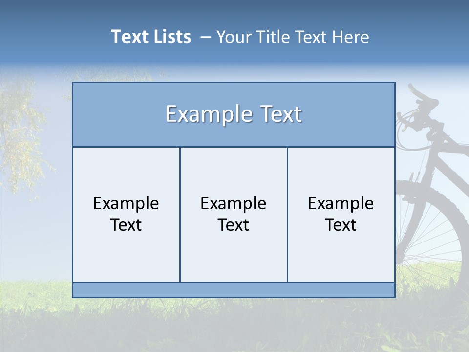 Grass Conservation Field PowerPoint Template