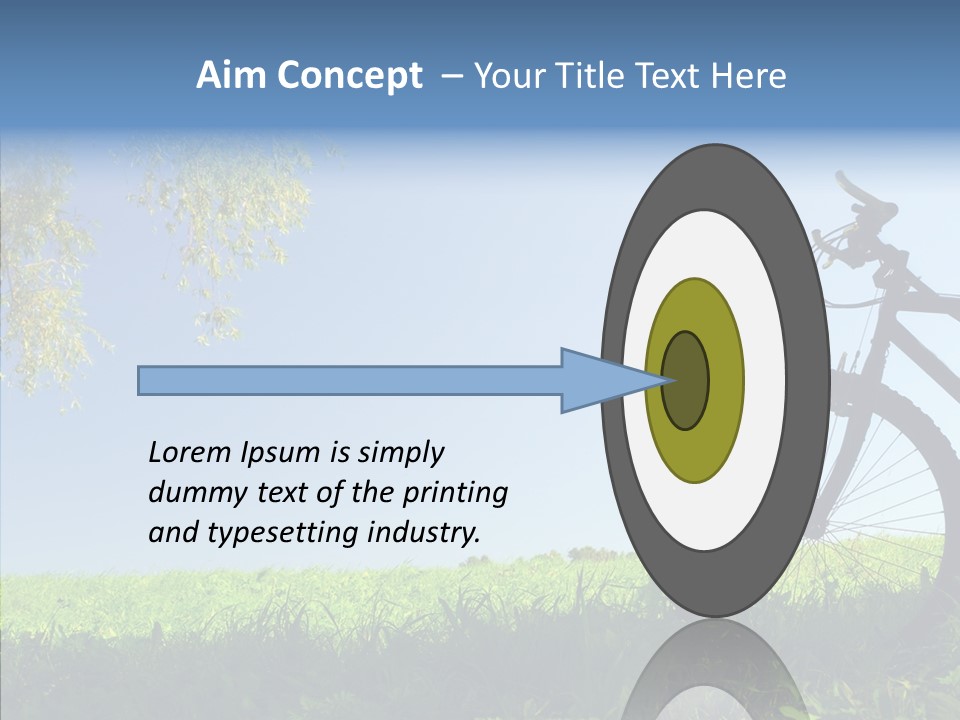 Grass Conservation Field PowerPoint Template