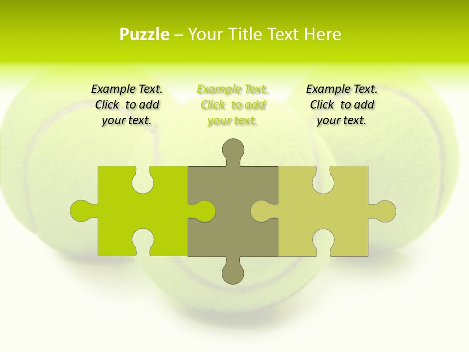 New Tennis Game PowerPoint Template
