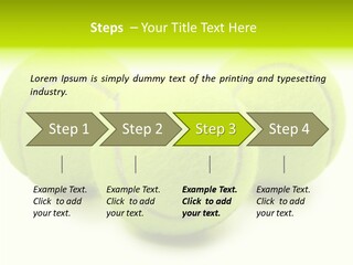 New Tennis Game PowerPoint Template