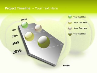 New Tennis Game PowerPoint Template