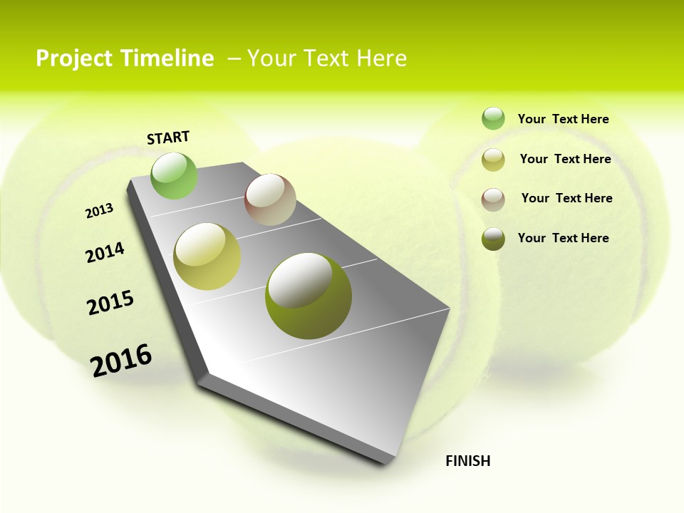New Tennis Game PowerPoint Template