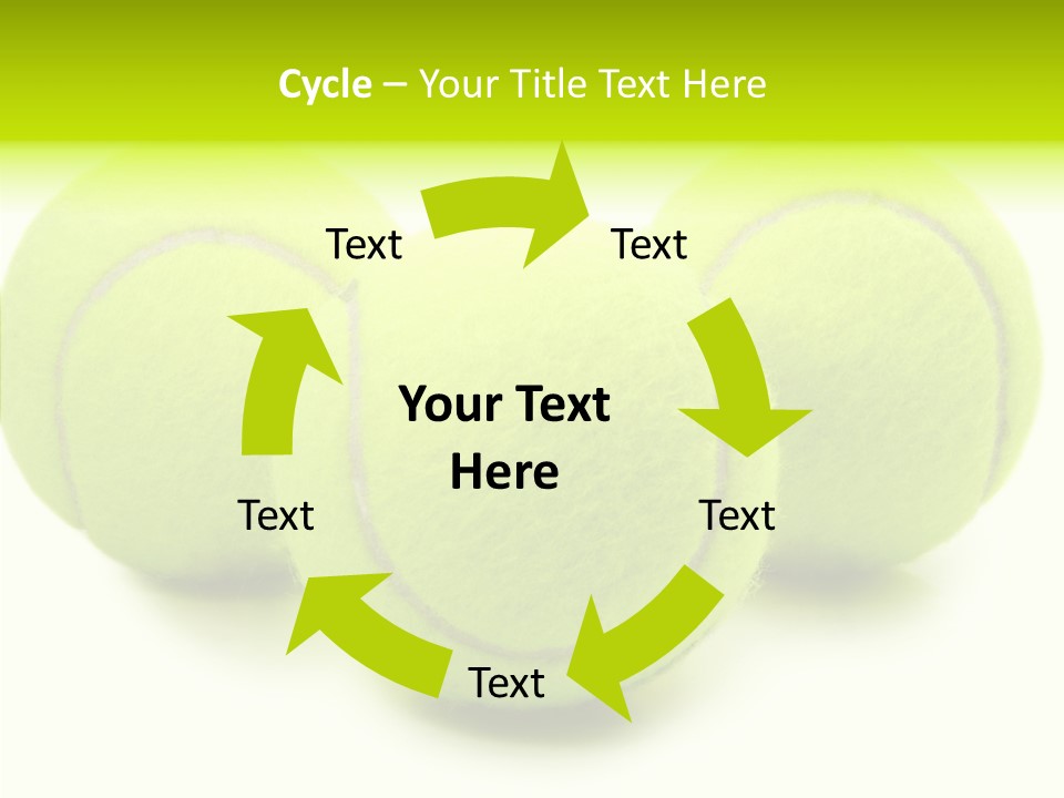 New Tennis Game PowerPoint Template