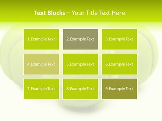 New Tennis Game PowerPoint Template