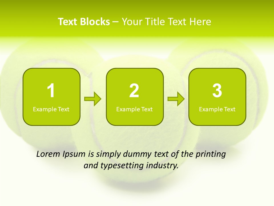 New Tennis Game PowerPoint Template