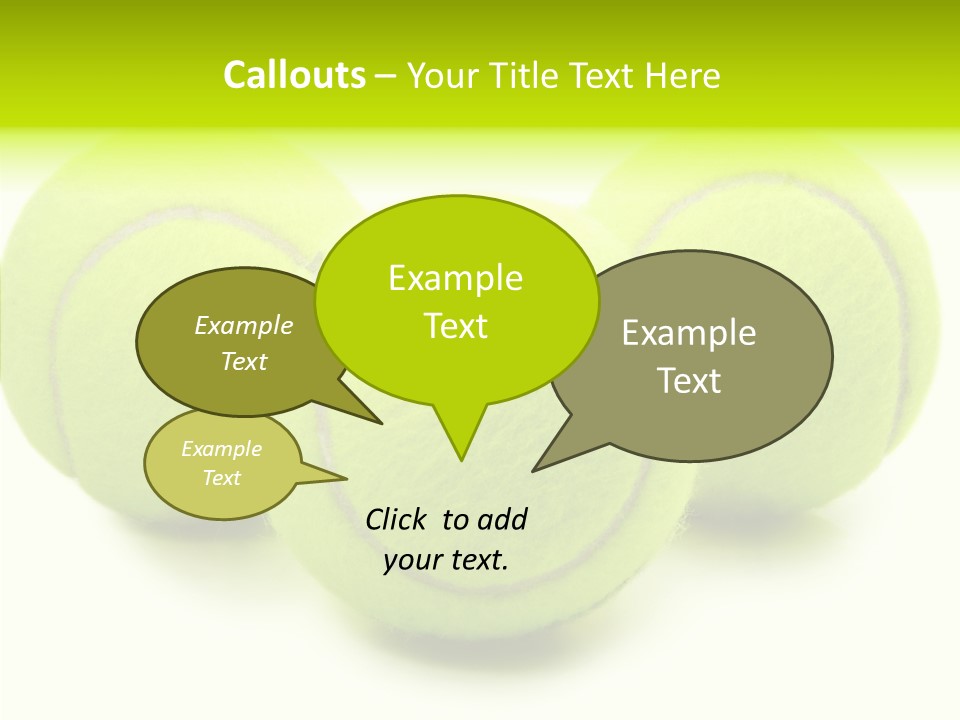 New Tennis Game PowerPoint Template