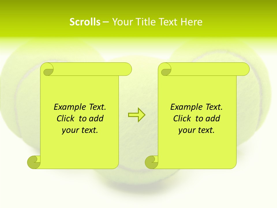New Tennis Game PowerPoint Template