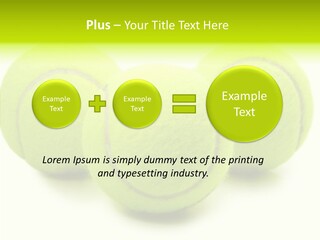 New Tennis Game PowerPoint Template