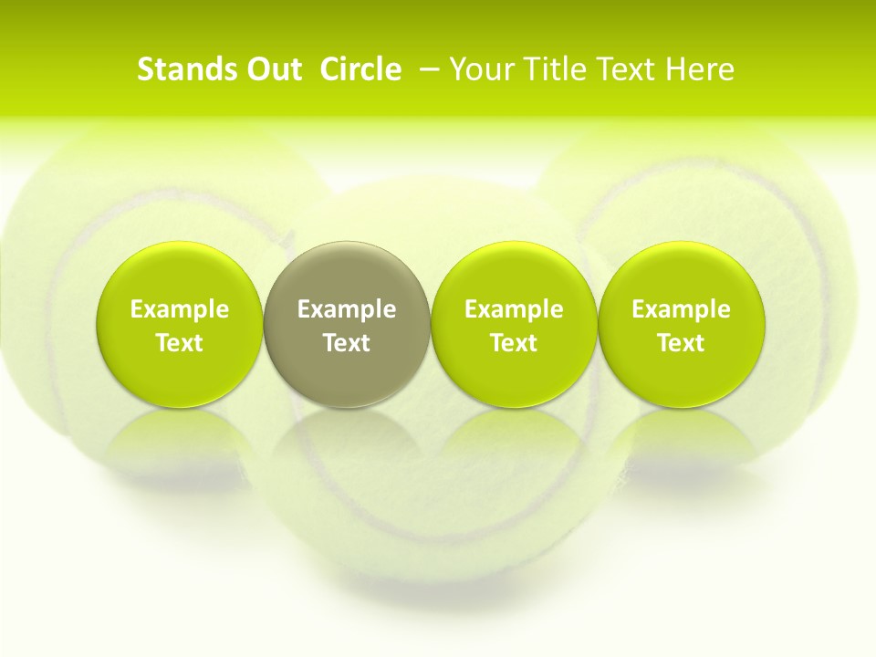 New Tennis Game PowerPoint Template