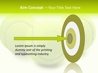 New Tennis Game PowerPoint Template