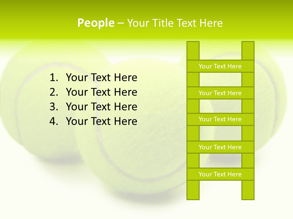 New Tennis Game PowerPoint Template