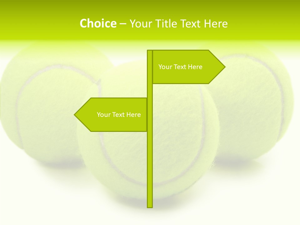 New Tennis Game PowerPoint Template