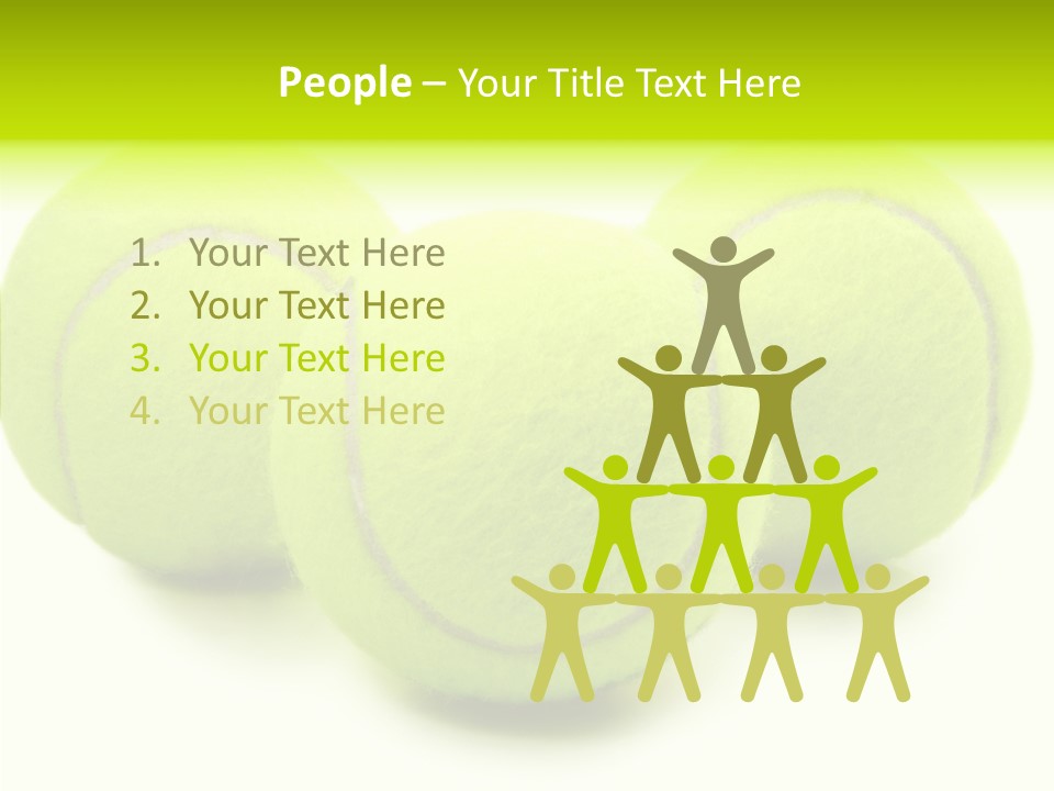 New Tennis Game PowerPoint Template