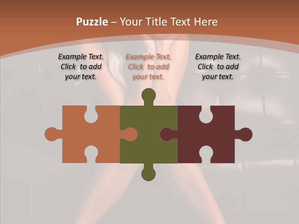 Indoors Brunette Style PowerPoint Template