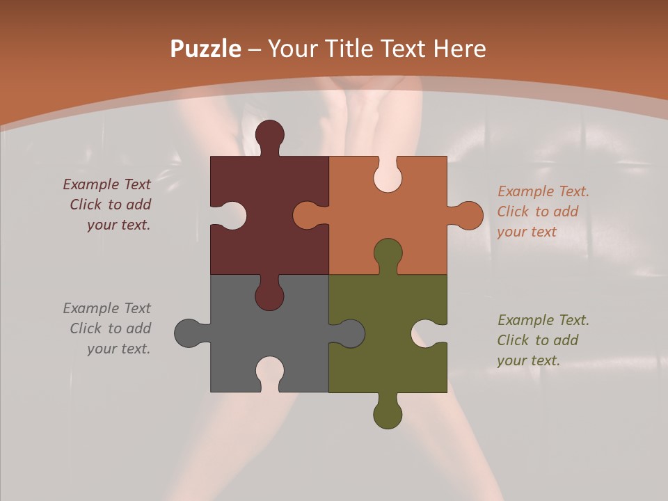 Indoors Brunette Style PowerPoint Template