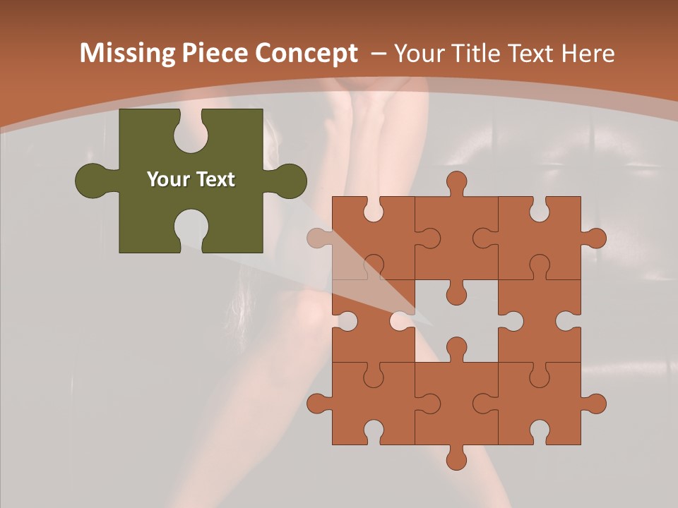 Indoors Brunette Style PowerPoint Template