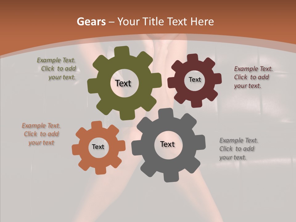 Indoors Brunette Style PowerPoint Template