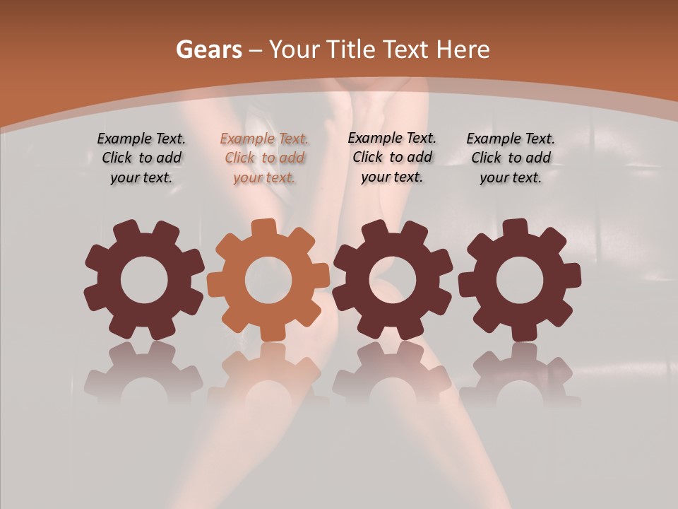 Indoors Brunette Style PowerPoint Template