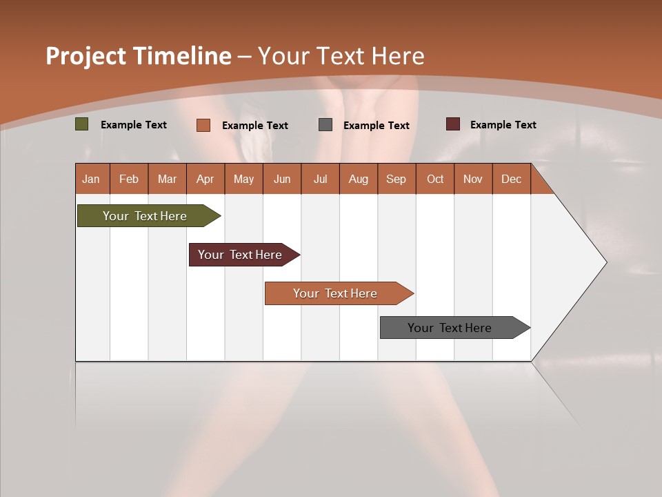 Indoors Brunette Style PowerPoint Template