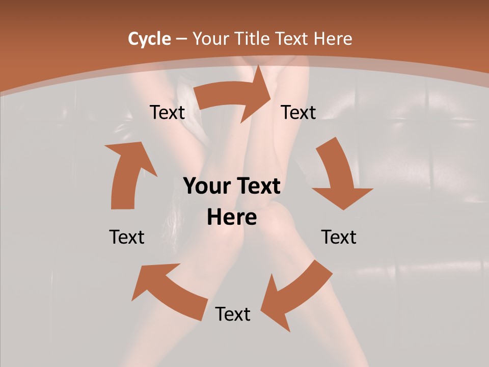 Indoors Brunette Style PowerPoint Template