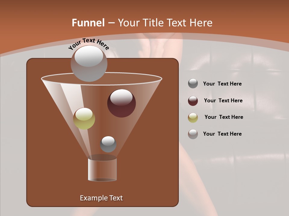 Indoors Brunette Style PowerPoint Template