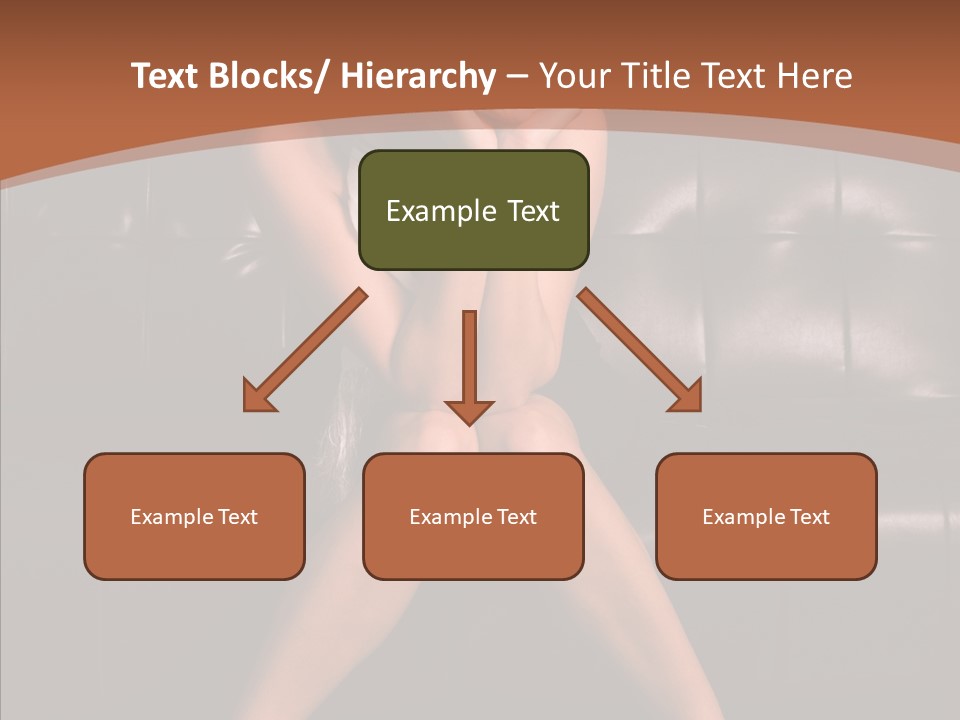 Indoors Brunette Style PowerPoint Template